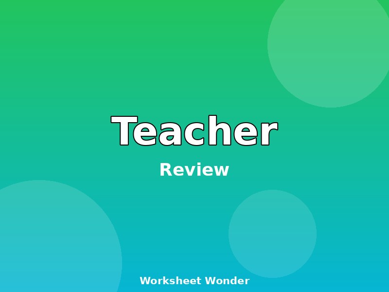 Teacher