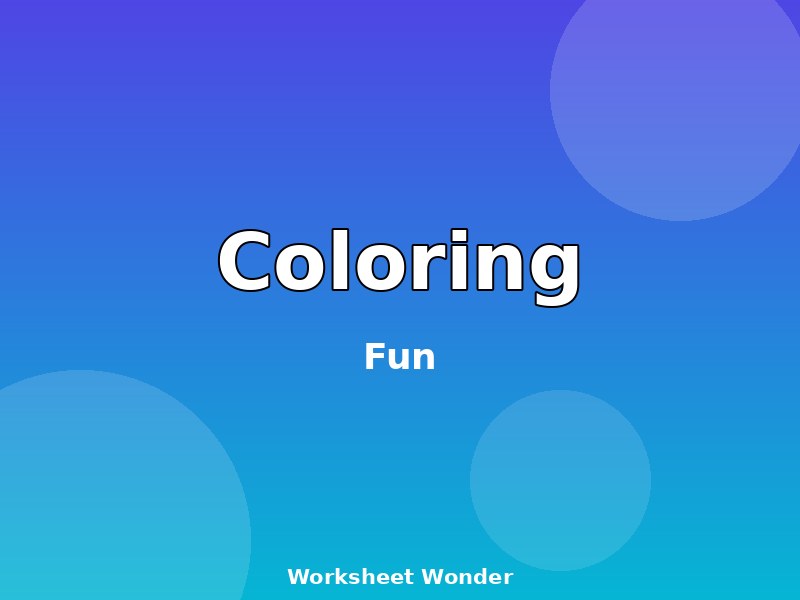 Coloring Pages