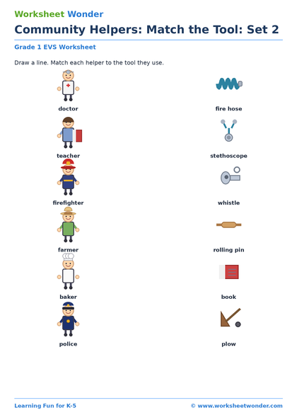 Community Helpers Pack: Set 2 - 10 pages