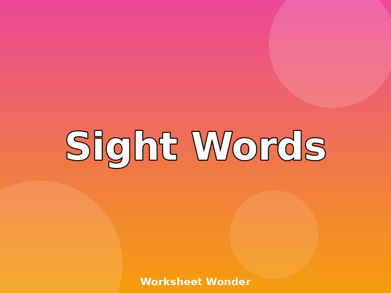 Free Tracing Worksheets