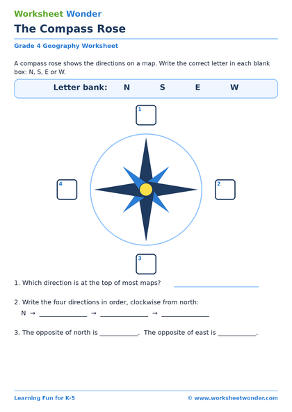 Map Skills Pack - 10 pages
