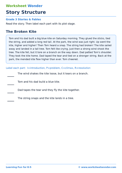Story Structure - 10 pages